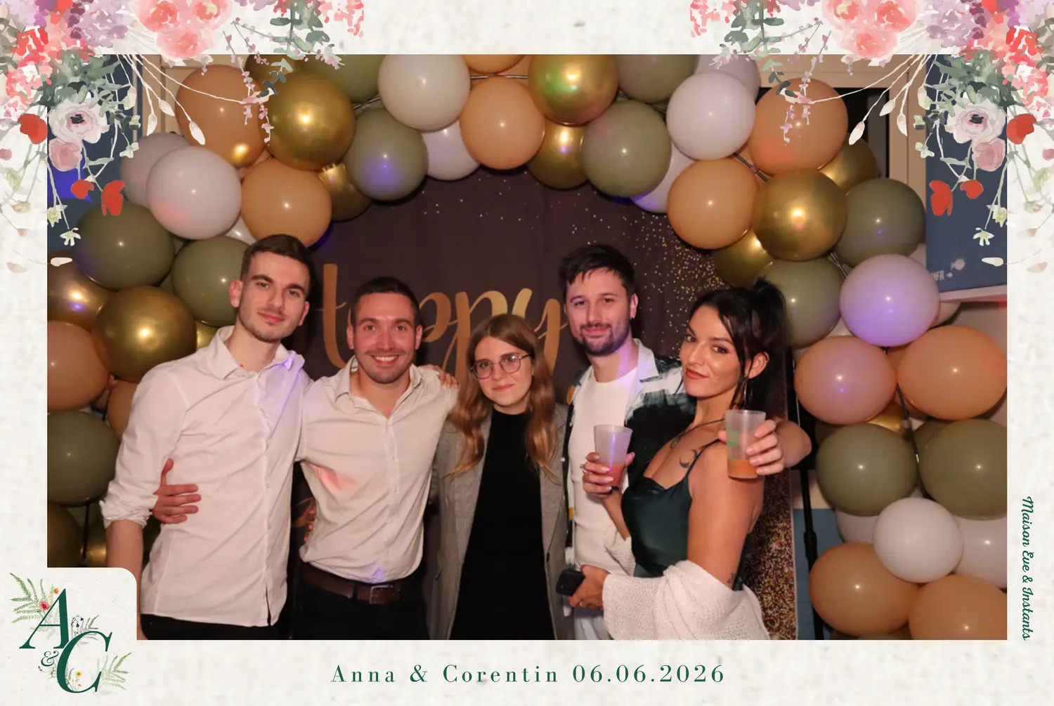 cadre photobooth personnalisé